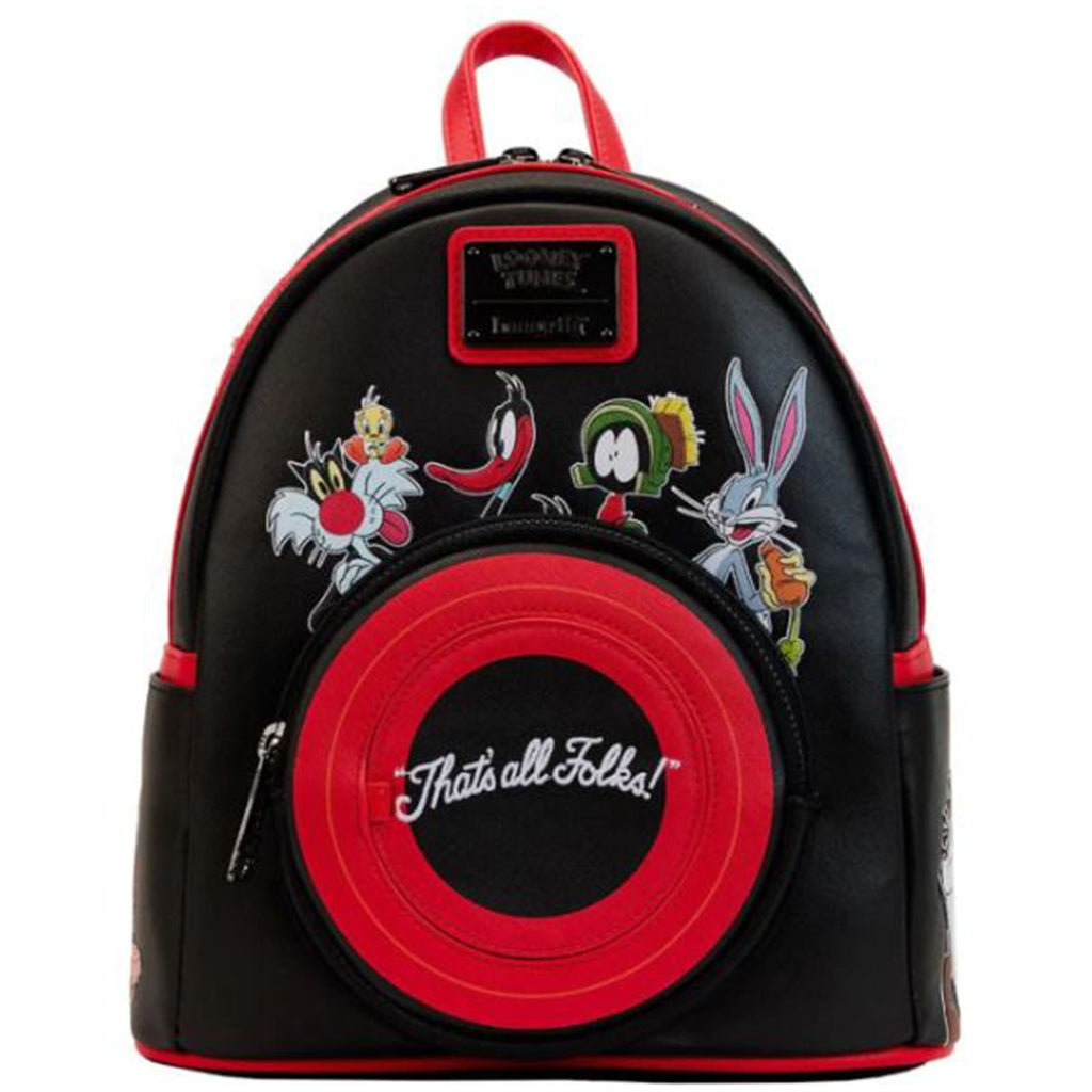 Loungefly Looney Tunes That's All Folks Mini Backpack