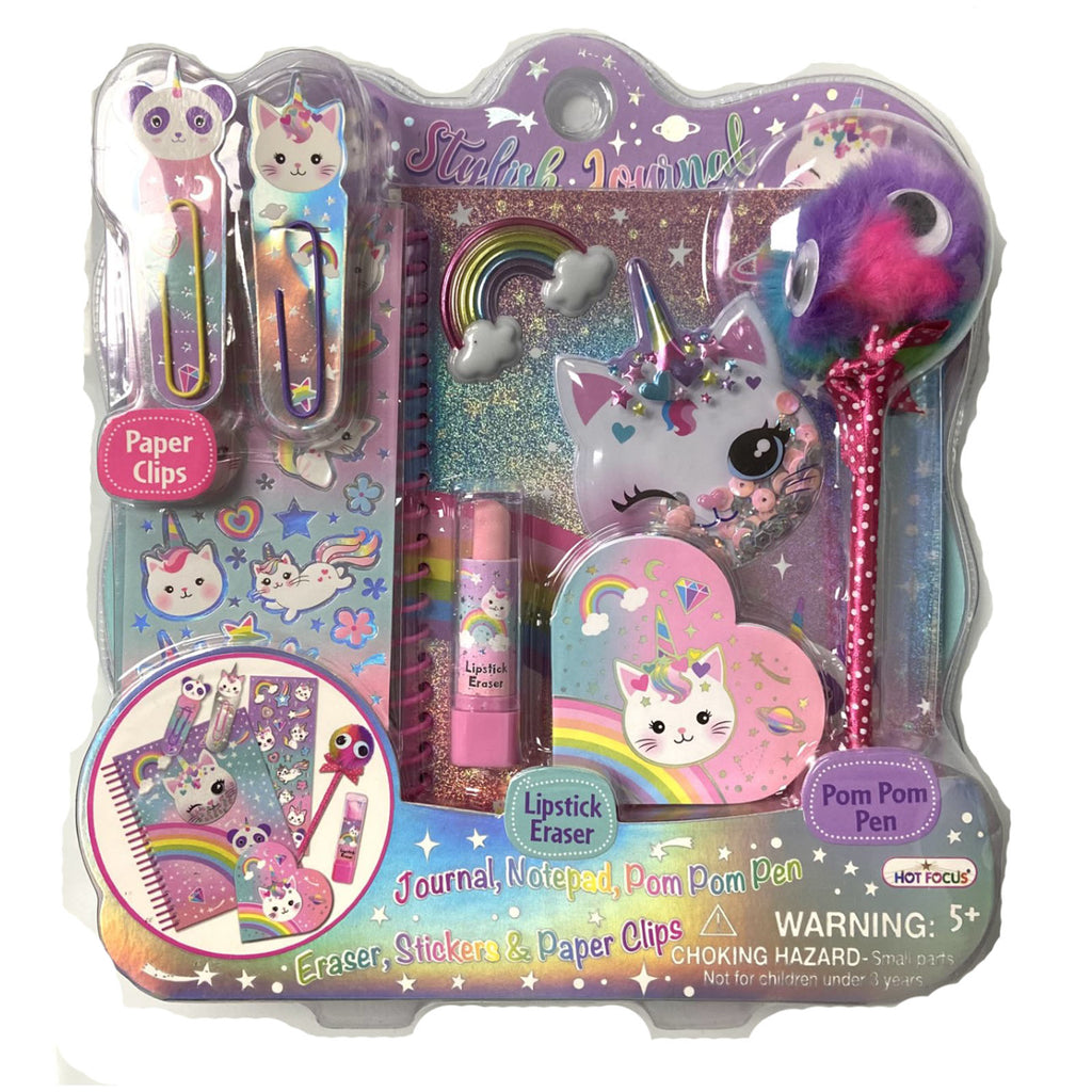 Hot Focus Caticorn Stylish Journal Set