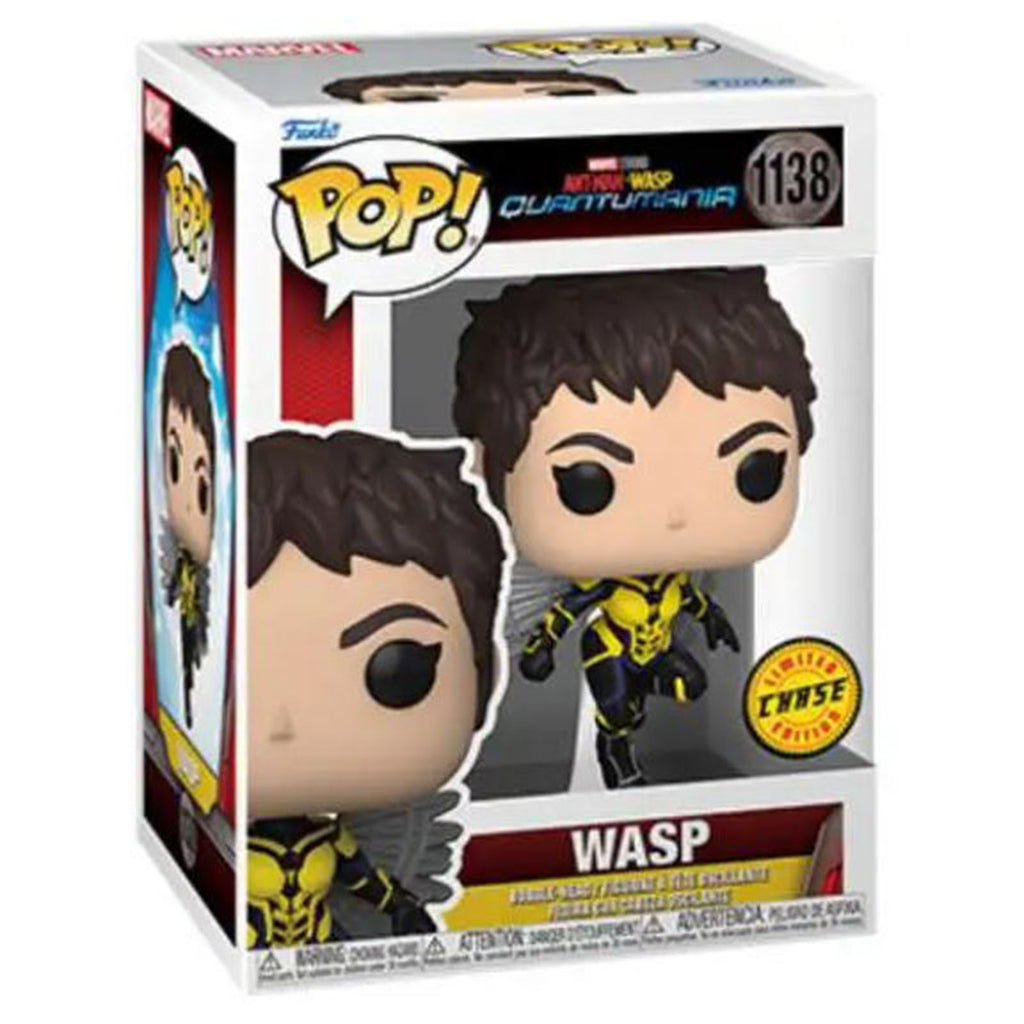 Funko Marvel Ant Man Quantumania POP Wasp Vinyl Figure CHASE - Radar Toys