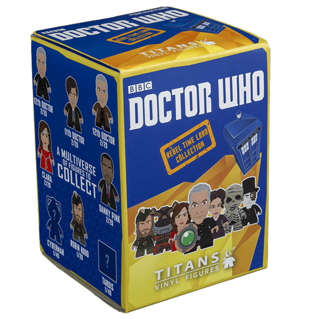 Doctor Who Titans Rebel Time Lord Collection Blind Box Vinyl Figure