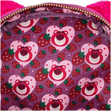 Loungefly Pixar Toy Story Lotso Cosplay Sherpa Mini Backpack - Radar Toys