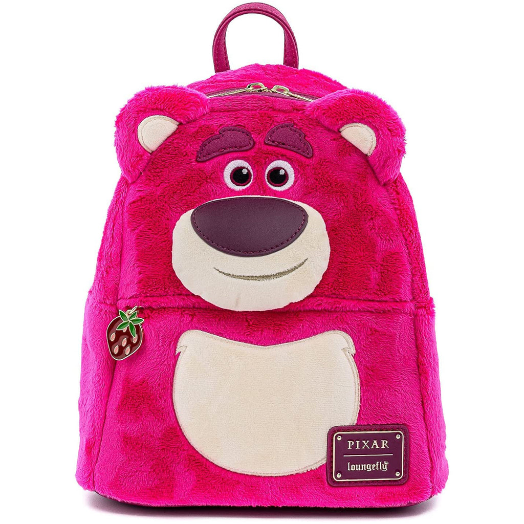Loungefly Pixar Toy Story Lotso Cosplay Sherpa Mini Backpack
