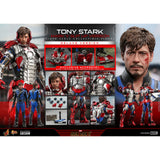 Hot Toys Marvel Tony Stark Mark V Suit Up Deluxe Sixth Scale Figure - Radar Toys