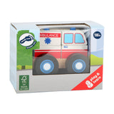 Small Foot Construct A Vehicle Ambulance Playset 11074 - Radar Toys