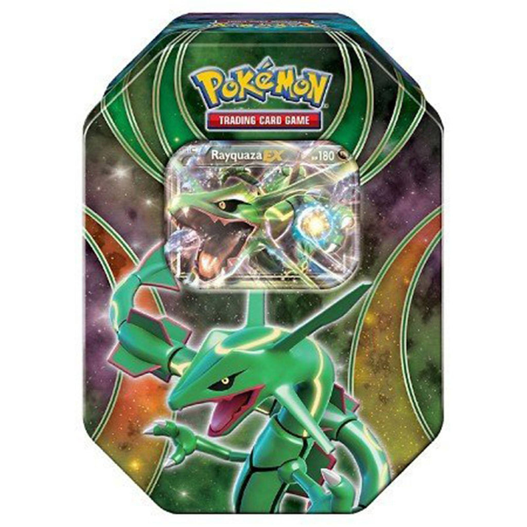 Pokemon Best Of Pokemon-EX Rayquaza Tin Trading Card Game