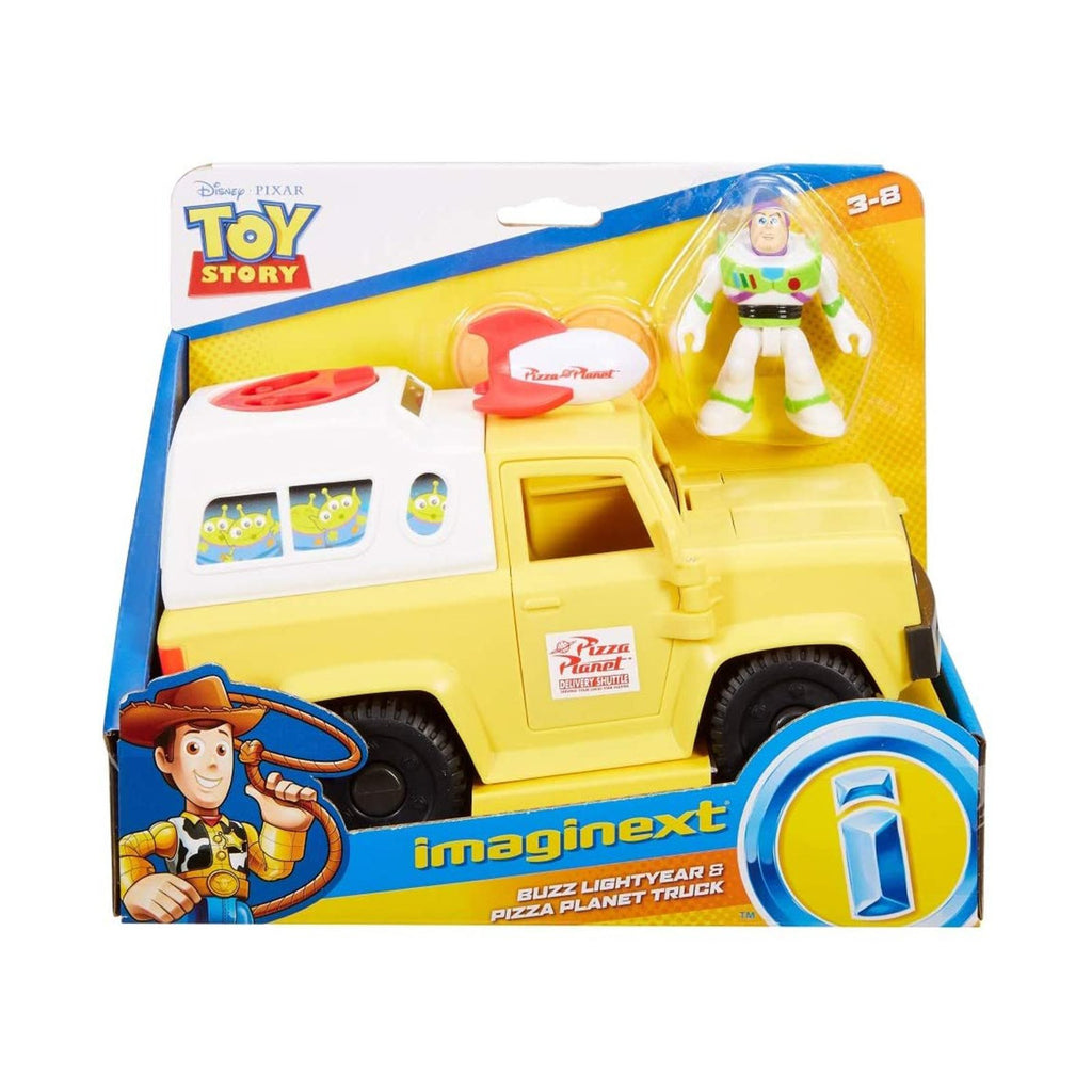 Fisher Price Disney Toy Story Buzz Lightyear & Pizza Planet Truck