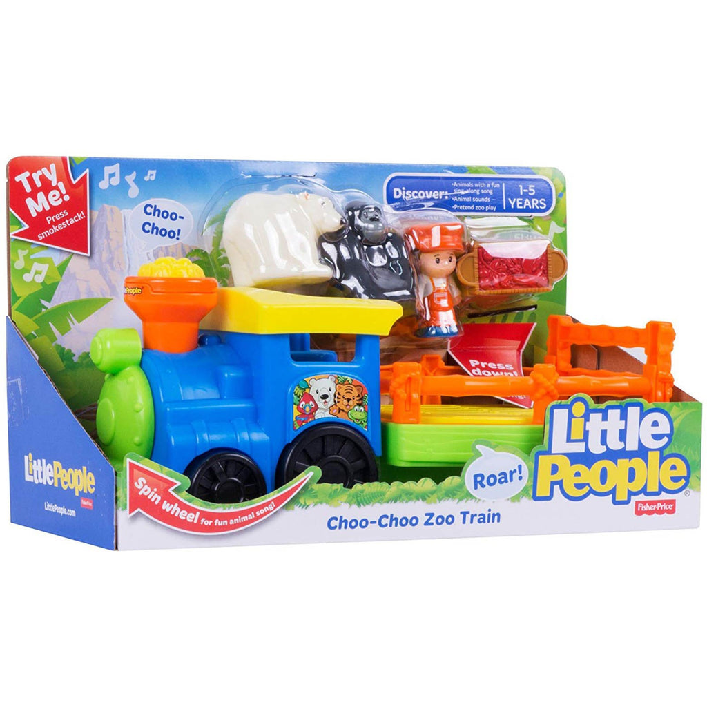 Fisher Price Little People Choo Choo Zoo Train Set - Radar Toys