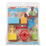 Melissa And Doug 7 Piece Sandblox Sand Play Set - Radar Toys