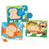 Melissa And Doug Animal Pattern Blocks Set - Radar Toys