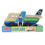 Melissa And Doug Classic Toy Wooden Airplane Set - Radar Toys