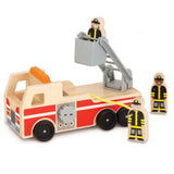 Melissa And Doug Classic Toy Wooden Fire Truck - Radar Toys