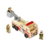 Melissa And Doug Classic Toy Wooden Fire Truck - Radar Toys