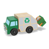 Melissa And Doug Classic Toy Wooden Garbage Truck - Radar Toys