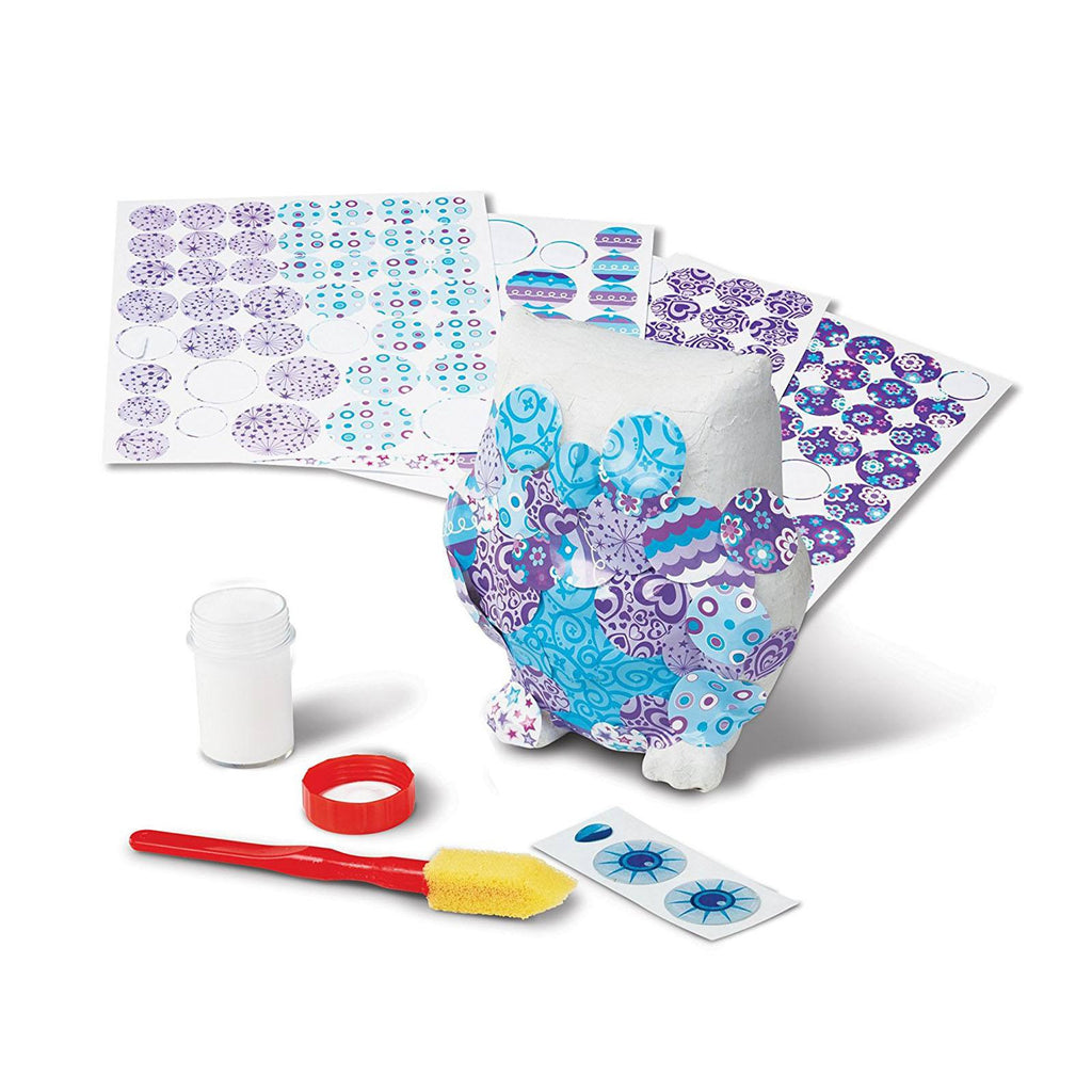 Melissa And Doug Decoupage Made Easy Owl Craft Set