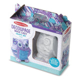 Melissa And Doug Decoupage Made Easy Owl Craft Set - Radar Toys