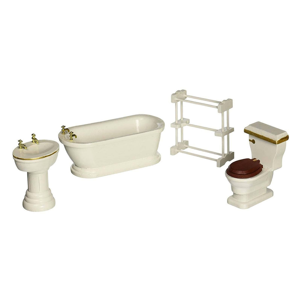 Melissa And Doug Doll House Furniture Bathroom Set