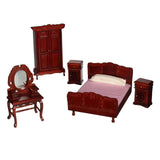 Melissa And Doug Doll House Furniture Bedroom Set - Radar Toys