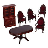 Melissa And Doug Doll House Furniture Dining Room Set - Radar Toys