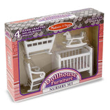 Melissa And Doug Doll House Furniture Nursery Set - Radar Toys