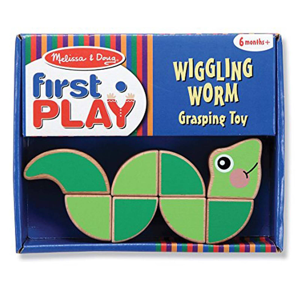 Melissa And Doug First Play Wiggling Worm Grasping Toy