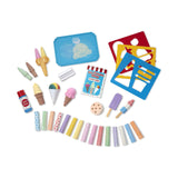 Melissa And Doug Ice Cream Shop 33 Piece Chalk Set - Radar Toys