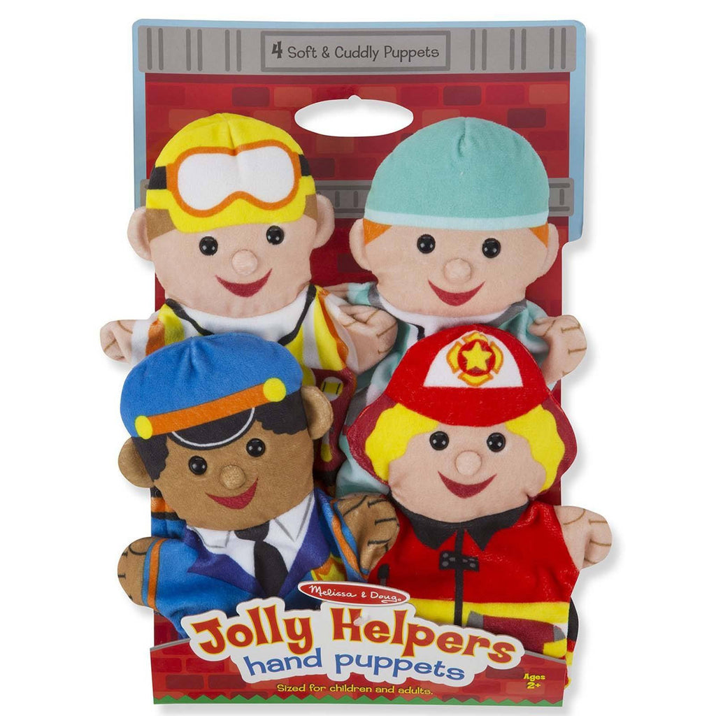 Melissa And Doug Jolly Helpers Hand Puppets