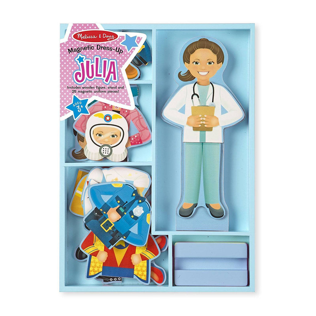 Melissa And Doug Julia Magnetic Dress Up Set