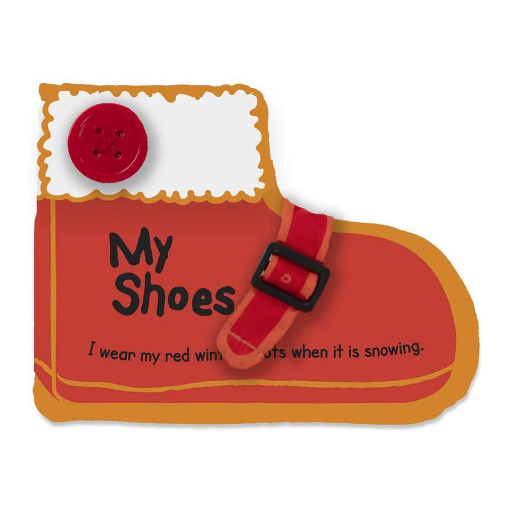 Melissa And Doug K's Kids My Shoes Cloth Activity Book