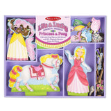 Melissa And Doug Lila And Lucky Magnetic Dress Up Set - Radar Toys