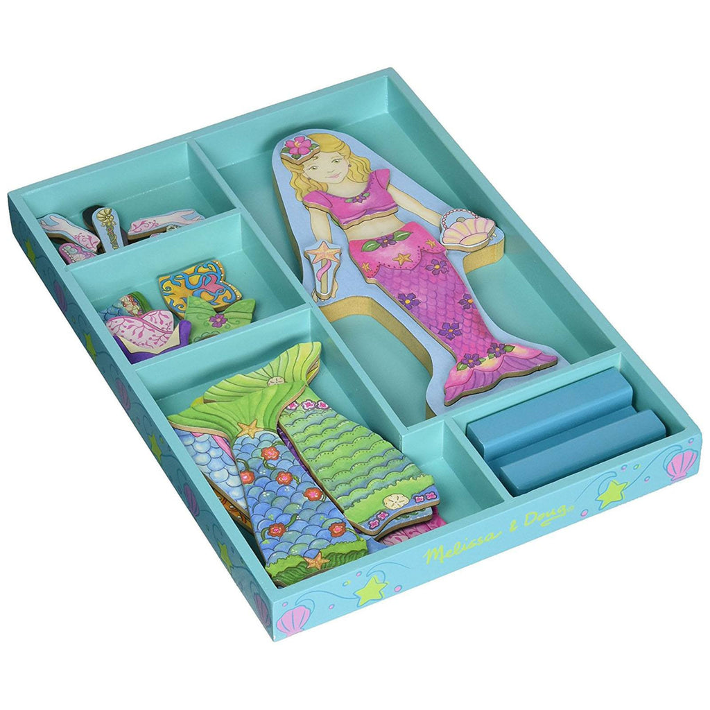 Melissa And Doug Merry Mermaid Magnetic Dress Up Set