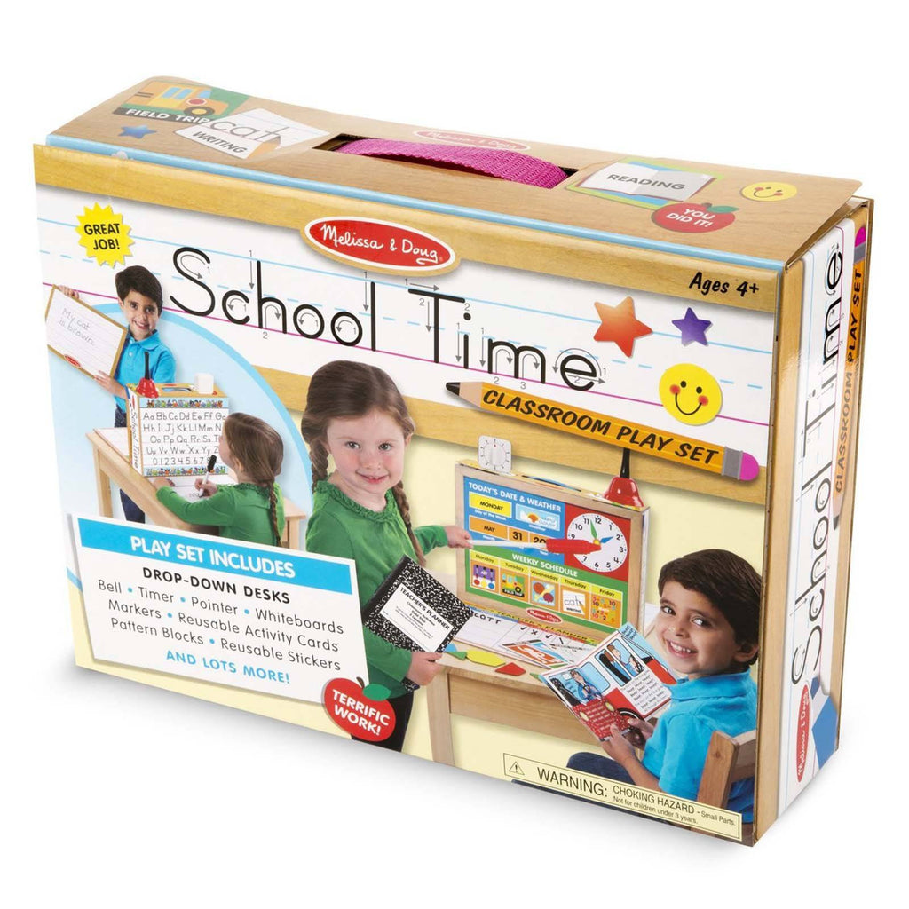 Melissa And Doug School Time Classroom Play Set