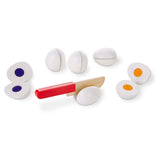 Melissa And Doug Slice And Sort Wooden Eggs Play Set - Radar Toys