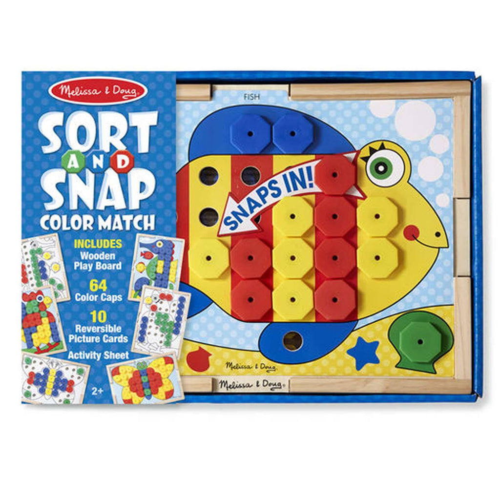 Melissa And Doug Sort And Snap Color Match Set