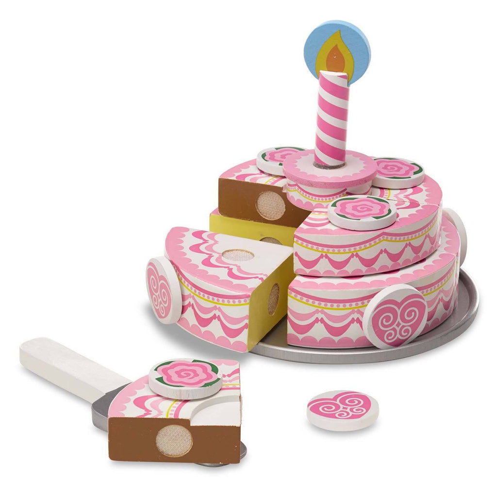 Melissa And Doug Triple Layer Party Cake Set