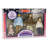 Melissa And Doug Victorian Doll Family Figure Set - Radar Toys