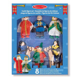Melissa And Doug Wooden Castle Figure Set - Radar Toys