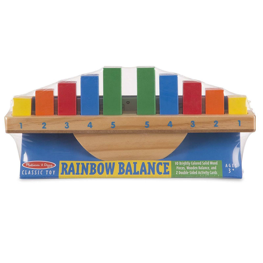 Melissa And Doug Wooden Classic Toy Rainbow Balance