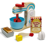Melissa And Doug Wooden Make A Cake Mixer Set - Radar Toys