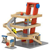 Melissa And Doug Wooden Parking Garage Play Set - Radar Toys