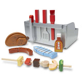Melissa And Doug Wooden Rotisserie And Grill BBQ Play Set - Radar Toys