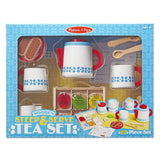 Melissa And Doug Wooden Steep And Serve Tea Set - Radar Toys
