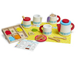 Melissa And Doug Wooden Steep And Serve Tea Set - Radar Toys