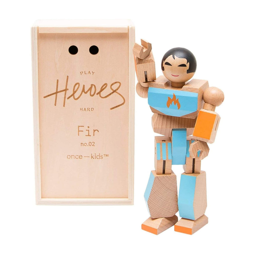 Playhard Heroes Fir Wooden Action Figure - Radar Toys