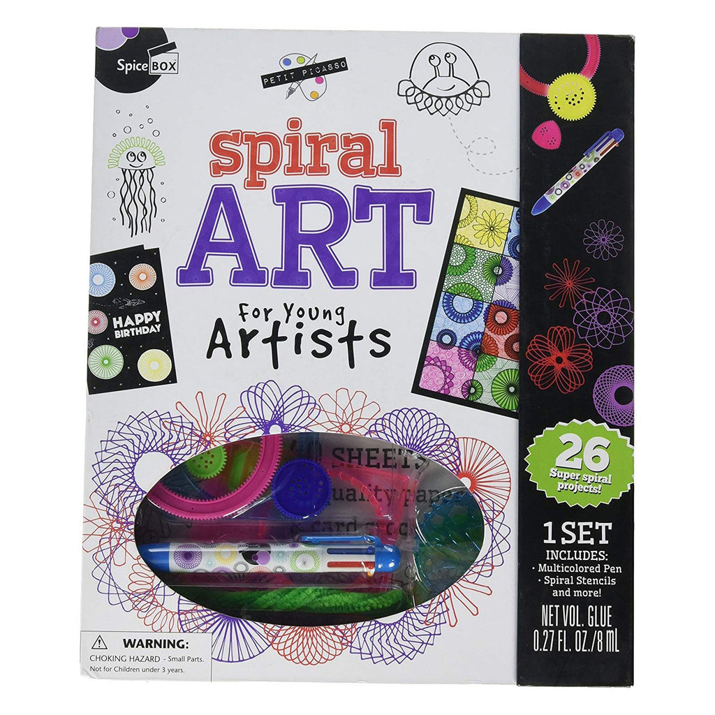 Spice Box Spiral Art For Young Artists Set