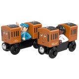 Thomas And Friends Wood Annie And Clarabel Train Set - Radar Toys