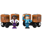 Thomas And Friends Wood Annie And Clarabel Train Set - Radar Toys