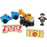 Thomas And Friends Wood Butch's Road Rescue Train Set - Radar Toys