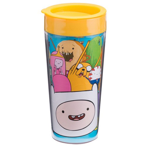 Adventure Time 16 oz. Plastic Travel Mug