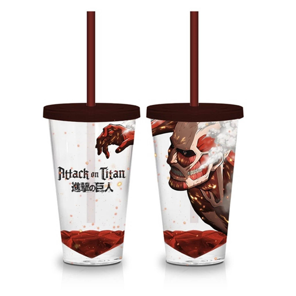 Attack On Titan Titan 18 oz. Acrylic Travel Cup