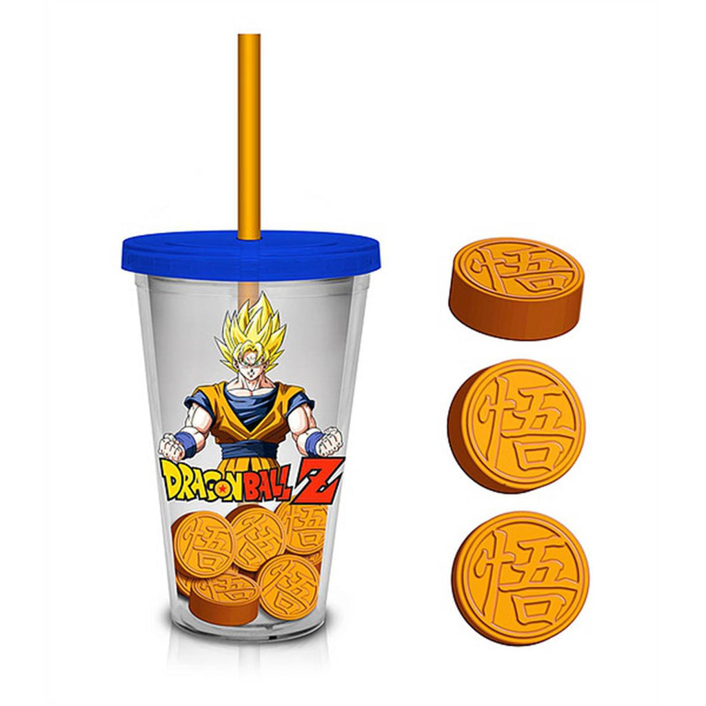 Dragon Ball Z Goku 18 oz. Carnival Cup With Molded Ice Cubes